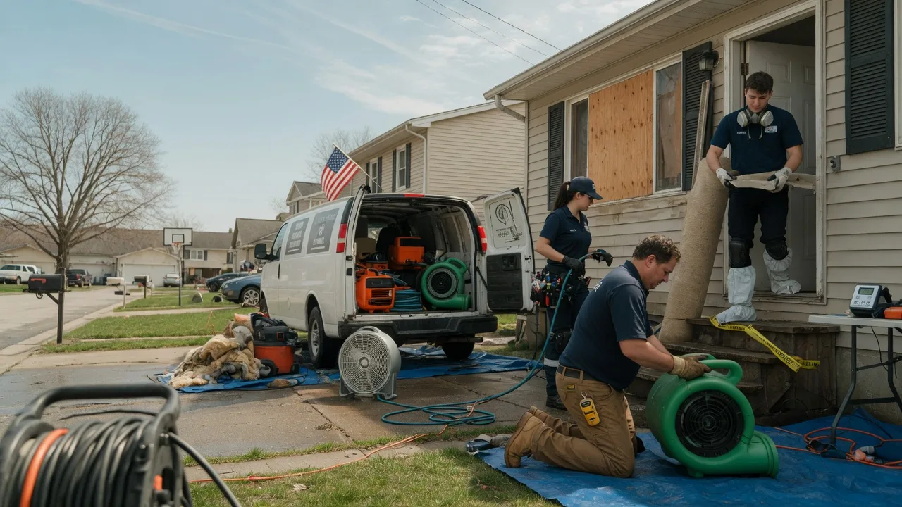 Water Damage Restoration in Claridge, PA near me